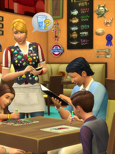 The Sims 4 Dine Out DLC ключ за PC EA