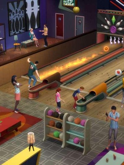 The Sims 4 Bowling Night Stuff DLC ключ за PC
