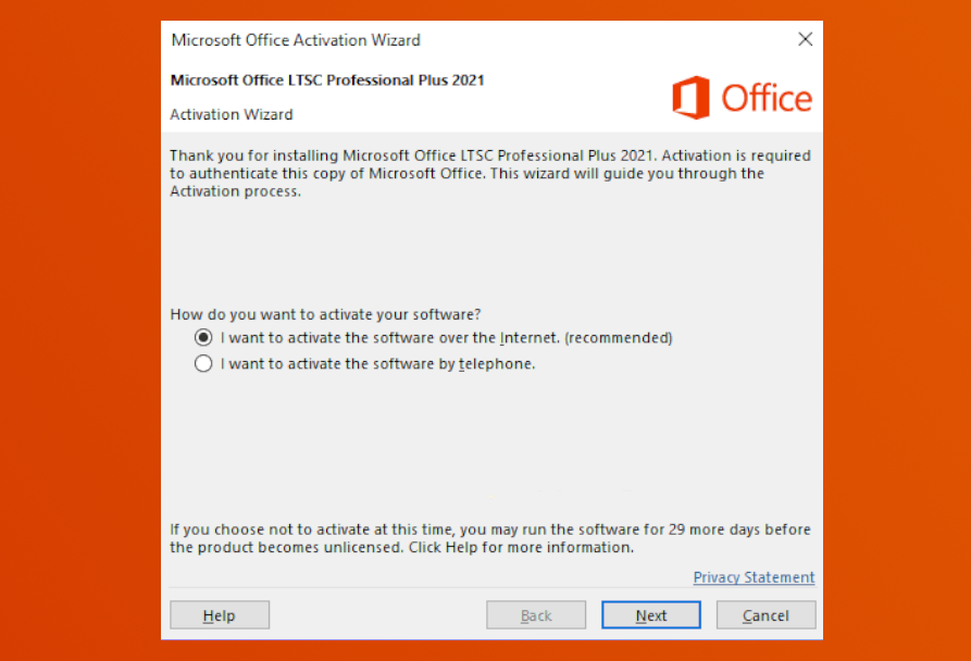 Insert Product Key